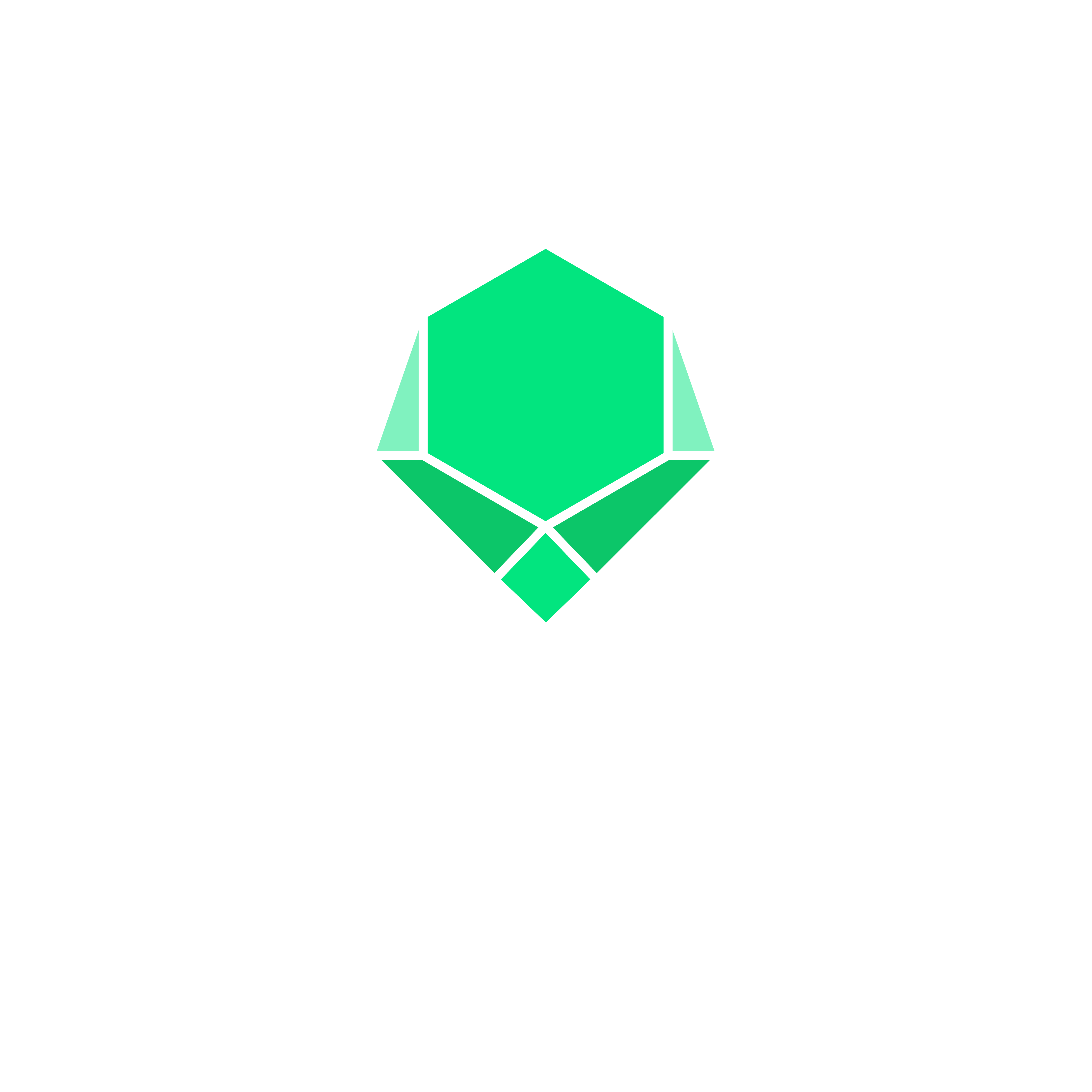 Matillion Emerald Awards Solid Logo Green White TRANS Background
