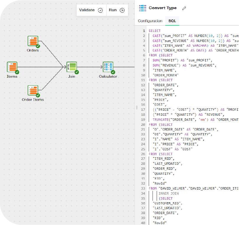 SQL Pushdown