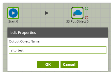 Using the S3 Put Object component in Matillion ETL for Snowflake - Output Object Name